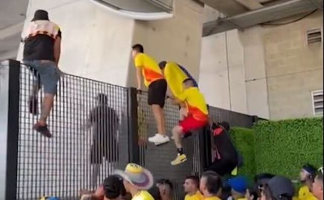 Caos en el estadio causa atraso en final de la Copa América entre Argentina y Colombia