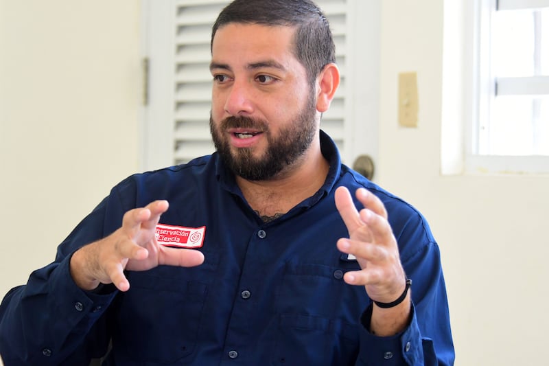 Raimundo Espinoza. Proyecto Conservación con Conciencia. Naguabo. Metro PR 12 de abril de 2024