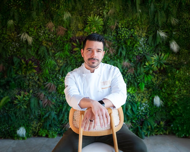 Chef puertorriqueño Daniel Lugo