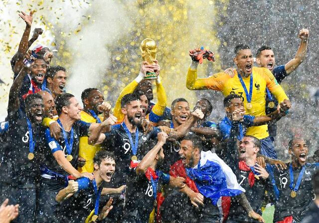 Campeón mundial Francia lidera la clasificación de la FIFA