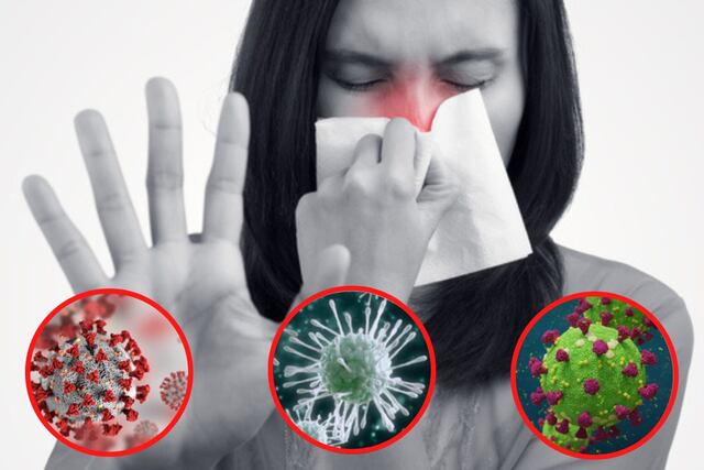 ¿Cómo diferenciar el COVID-19 y la influenza de un resfriado común?