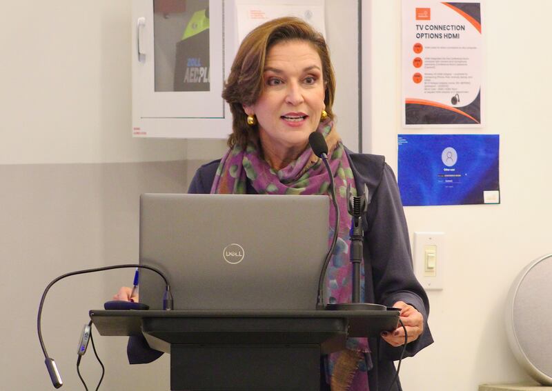 Zayira Jordan Conde. El vencimiento del acuerdo entre la UPR y el Centro Molecular coincidió con la llegada de Zayira Jordán Conde a la presidencia de la institución y, según la propia funcionaria, la negociación ha tomado alrededor de diez meses sin llegar aún a un punto de cierre. Foto por Víctor Rodríguez Velázquez | Centro de Periodismo Investigativo