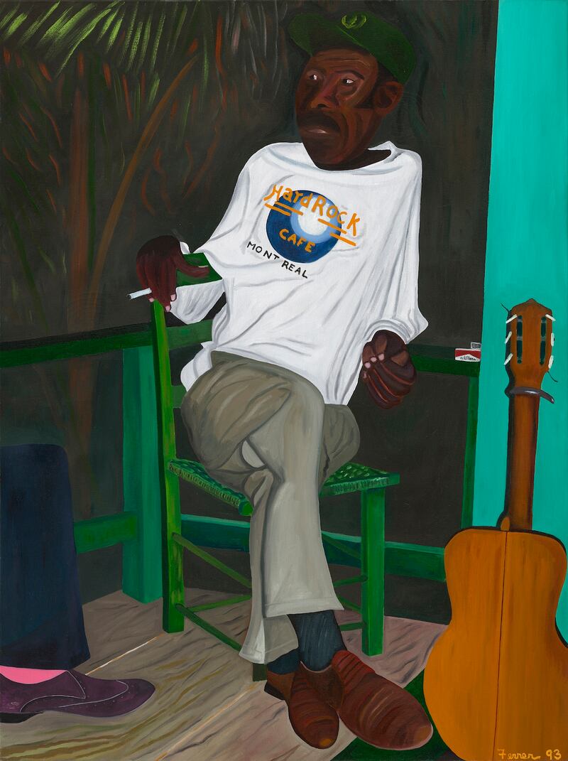 Obra del puertorriqueño Rafael Ferrer.
