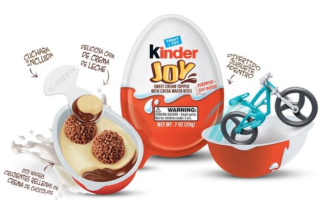 Nuevo chocolate en forma de huevo