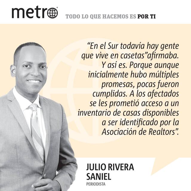 Opinión de Julio Rivera Saniel: En el Sur aún hay gente en casetas