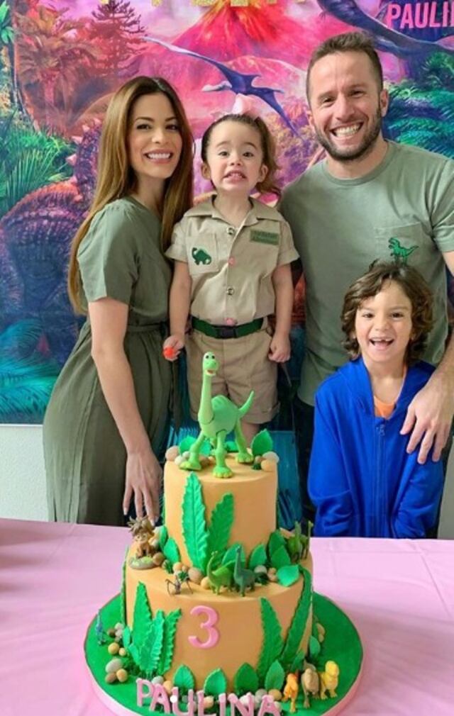 Viviana y J.J. Barea celebran en grande cumpleaños de Paulina