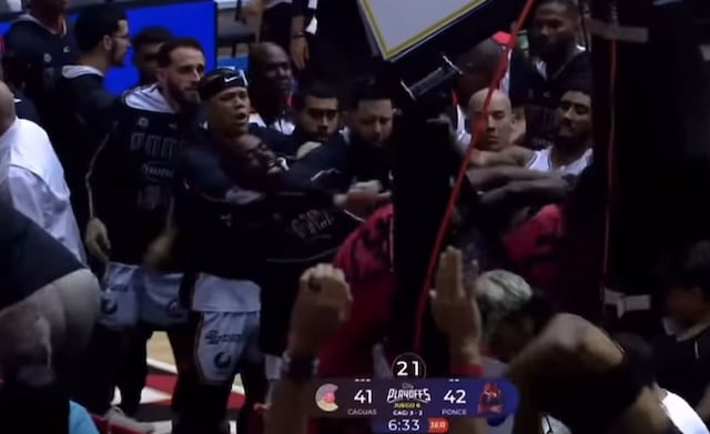 BSN suspende y multa a jugadores por pelea en juego de los Criollos vs. Leones