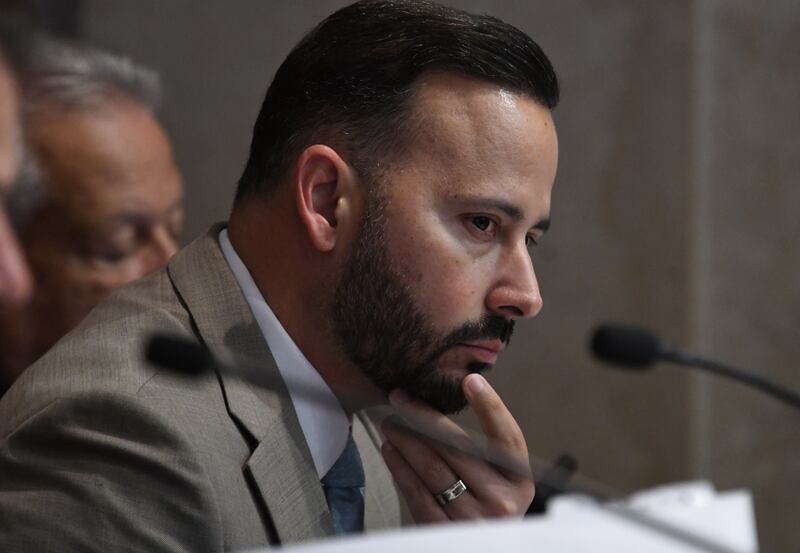 Luis Javier Hernández Ortiz, senador por acumulación del PPD. Foto por Ana María Abruña Reyes | Centro de Periodismo Investigativo