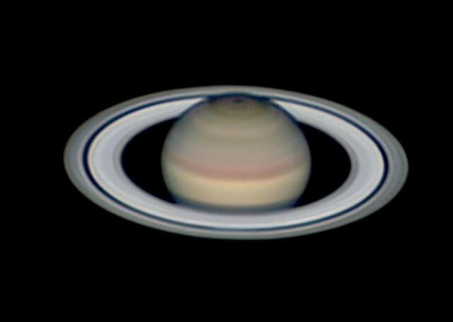Saturno en su punto más cercano a la Tierra