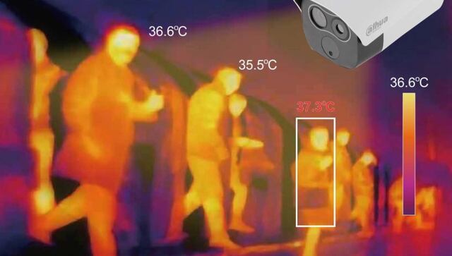 En Puerto Rico novedoso medidor de temperatura corporal y reconocimiento facial