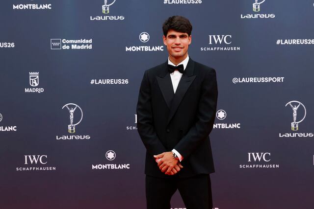 Alcaraz nombrado mejor deportista del año tras su brillante 2025
