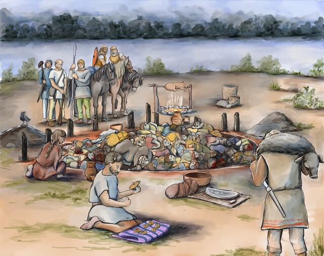 Mujeres y niños fueron el objetivo de una de las mayores matanzas prehistóricas en Europa