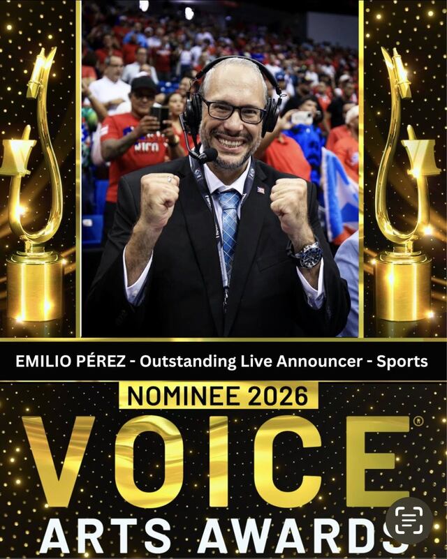Emilio Pérez nominado a los Voice Arts® Awards 2026, los “Óscar de la narración”