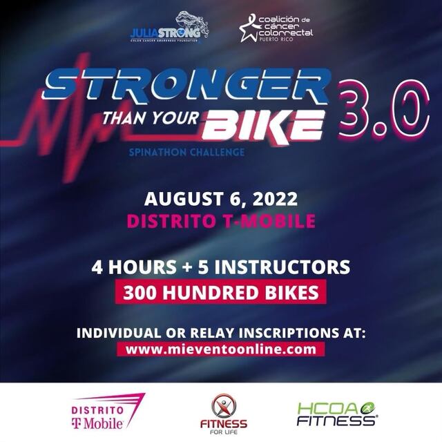 Evento épico en Puerto Rico a beneficio de los pacientes del  cáncer colorrectal