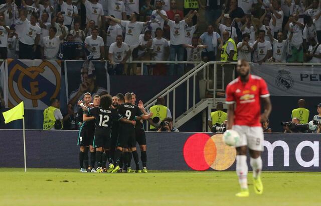 Real Madrid vence a Man U y gana la Supercopa de Europa