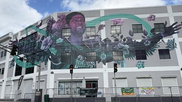 Recuerdan enorme mural en honor a ‘Piculín’ Ortiz en Cayey