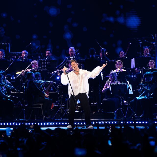 Juntos por primera vez Ricky Martin y la Orquesta Sinfónica de Puerto Rico