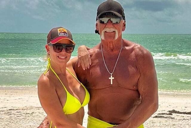 Hulk Hogan se casa por tercera vez en una ceremonia pequeña