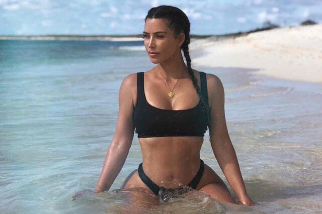 El tratamiento al que Kim Kardashian recurrió para quitarse las estrías