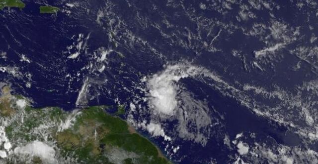 Tormenta tropical Don se debilita en su avance por el sureste del Caribe