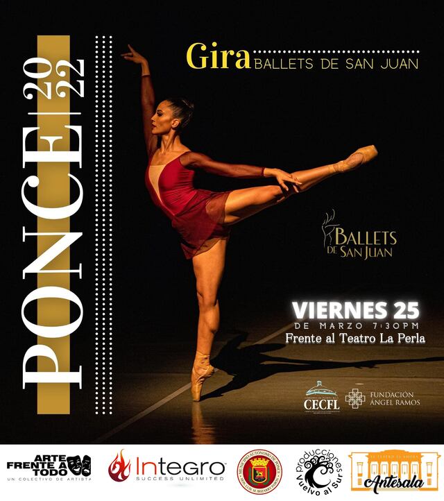 Ponce se engalana con histórica presentación de ballets de San Juan
