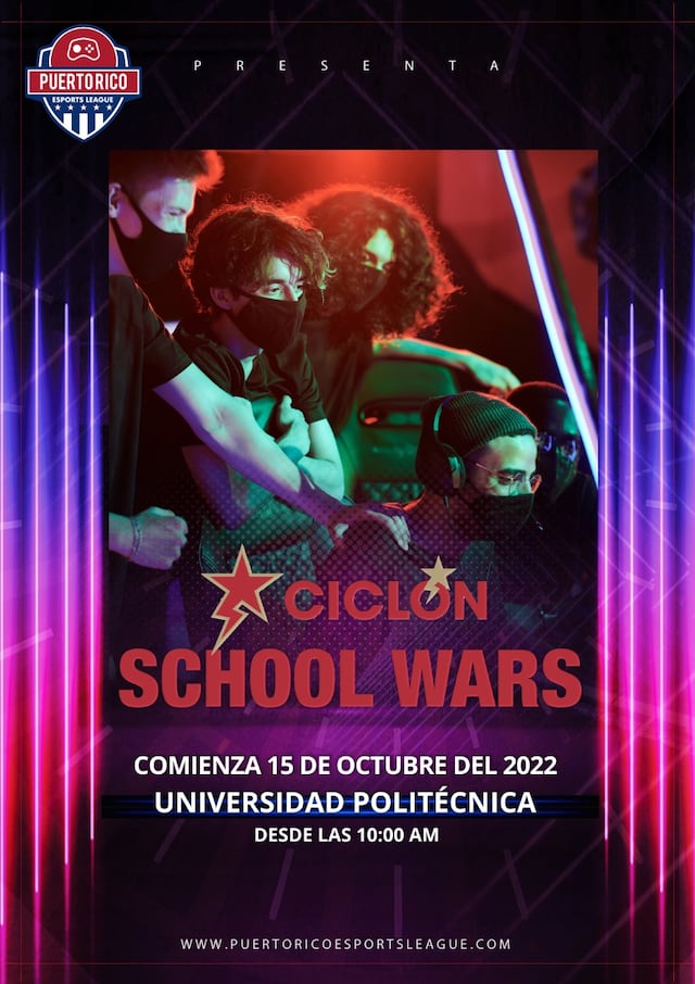 Arranca “Ciclón School Wars”, la primera liga E-Sports intercolegial de Puerto Rico