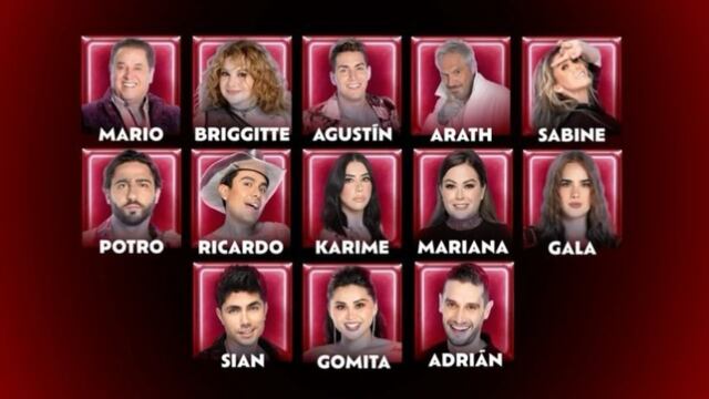 Ellos son los habitantes nominados de la séptima semana de “La Casa de los Famosos México 2″