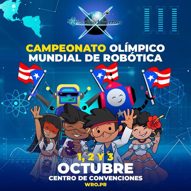 Celebrarán la World Robot Olympiad 2024 en Puerto Rico