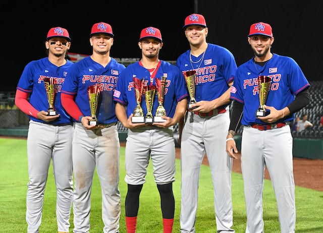 Boricuas arrasan con los premios individuales del Premundial Sub 23