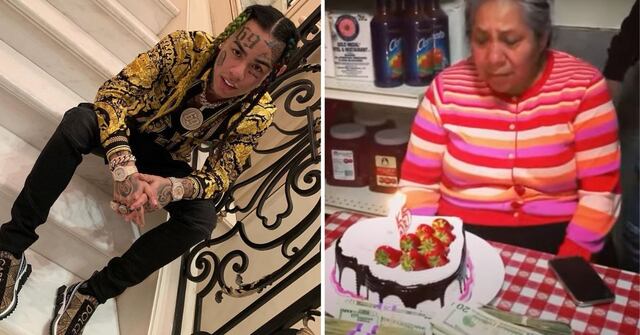 ¿Qué le regaló? Tekashi 6ix9ine también ha llenado de lujos a su madre