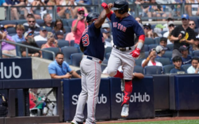 Medias Rojas superan a los Yanquis con “grand slam” de Luis Urías