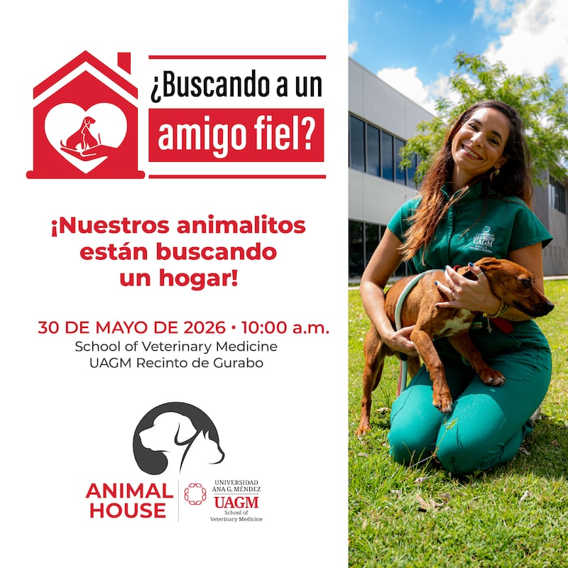 Escuela de Medicina Veterinaria de la UAGM celebra feria de adopción.