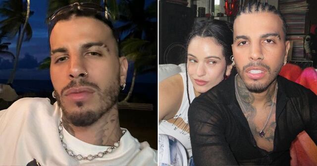 Publicaciones de Rauw Alejandro contradicen su versión de la ruptura con Rosalía