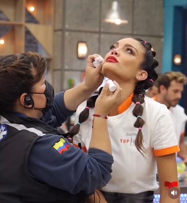 Zuleyka Rivera sufre percance en la cocina de “Top Chef VIP”