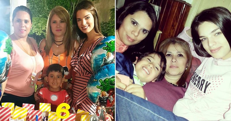 Redes sociales de Nadia, Ludy y Eli Ferreira