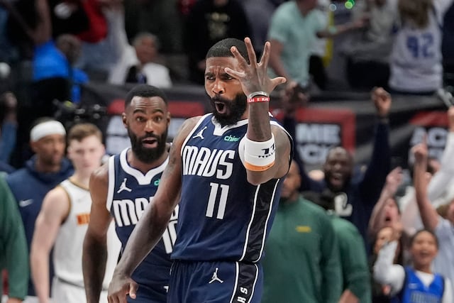 Irving encesta a la carrera y sobre la bocina le da el triunfo a Mavericks 107-105 sobre Nuggets
