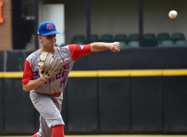 Primera victoria de Puerto Rico en la súper ronda de la Copa Mundial Sub 15 de béisbol