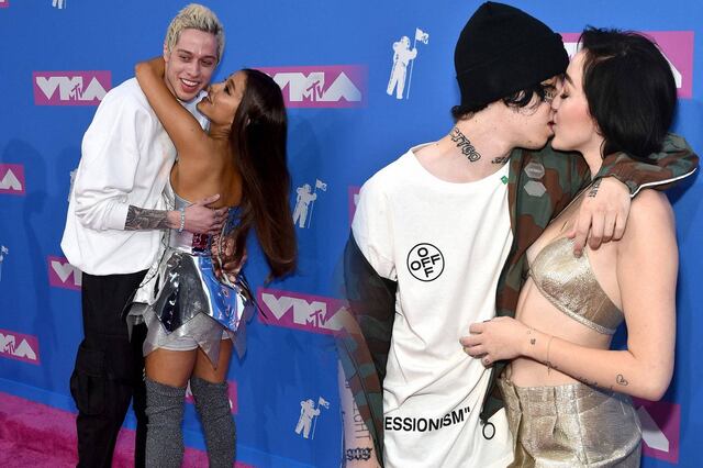 ¡Tórtolos! Estas son las parejas que no pudieron ocultar su amor en los MTV Video Music Awards