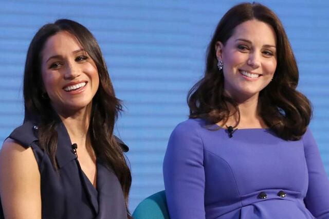 Así fue la reacción de Kate Middleton ante embarazo de Meghan