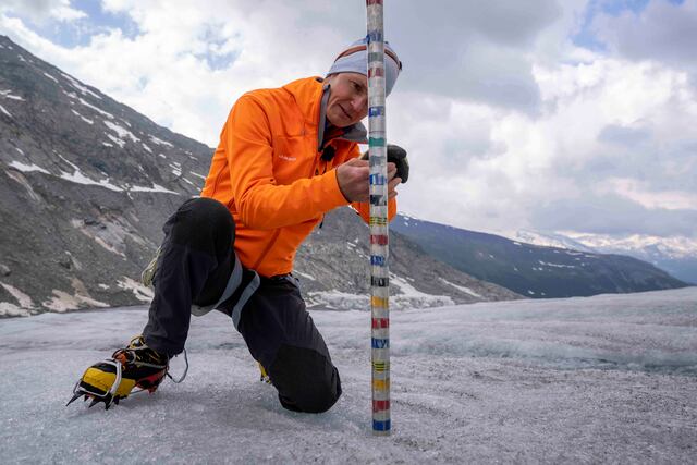 Glaciares suizos han perdido un 10% de su volumen en los últimos dos años