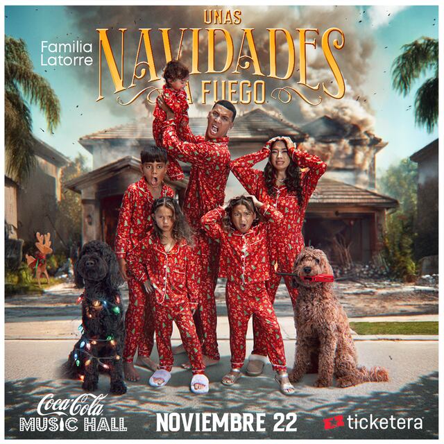 La Familia Latorre llega por primera vez al Coca-Cola Music Hall con “Navidades a Fuego”