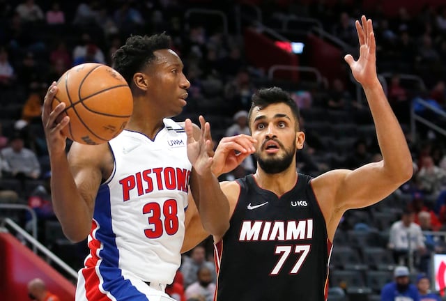 Pistons salen de racha perdedora histórica venciendo al Heat