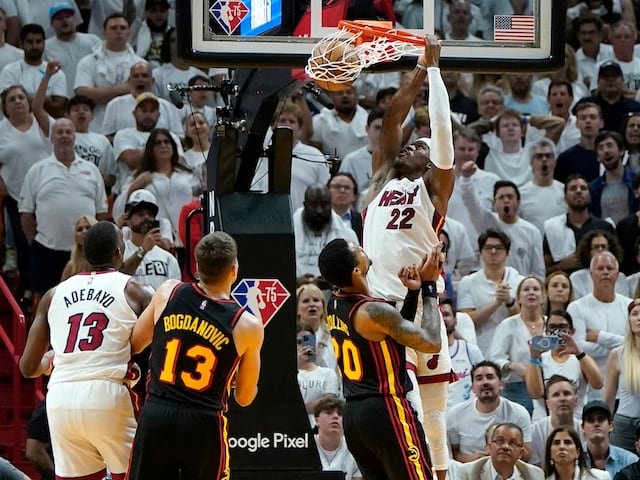 Butler carga al Heat con 45 puntos y dominan serie contra Atlanta