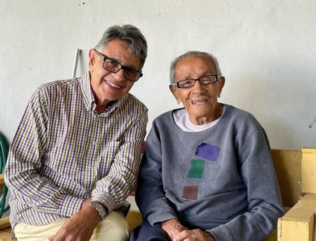 Silverio Pérez celebra los 108 años de su padre