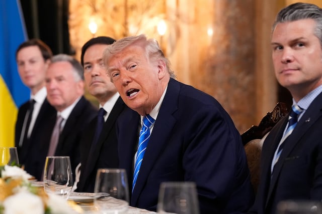 Trump dice que “le parece bien” que Marco Rubio sea presidente de Cuba