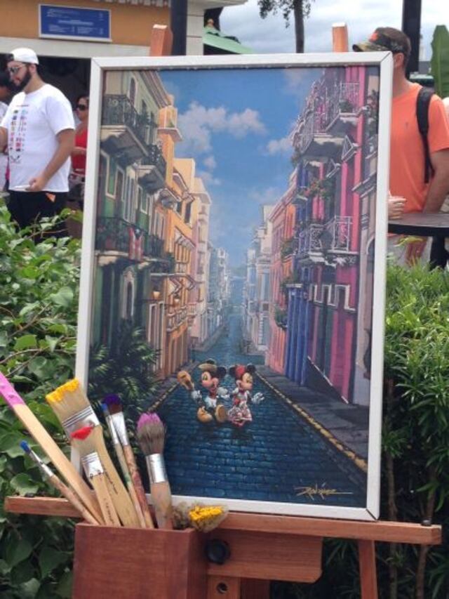Mickey y Minnie visitan por primera vez el Viejo San Juan