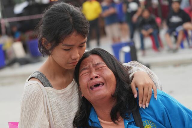 Número de muertes por sismo en Myanmar sobre pasa los 1,600 y puede seguir aumentando