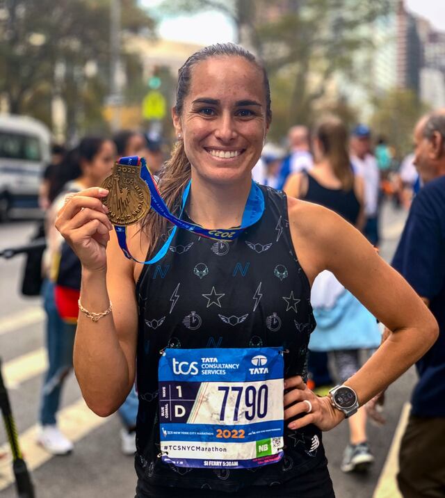 Mónica Puig completa su primer maratón en Nueva York