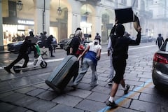 Jornada de protestas en Italia contra carestía con choques y anuncio de huelga general