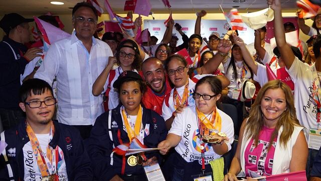 Cargados de medallas delegación boricua de Olimpiadas Especiales